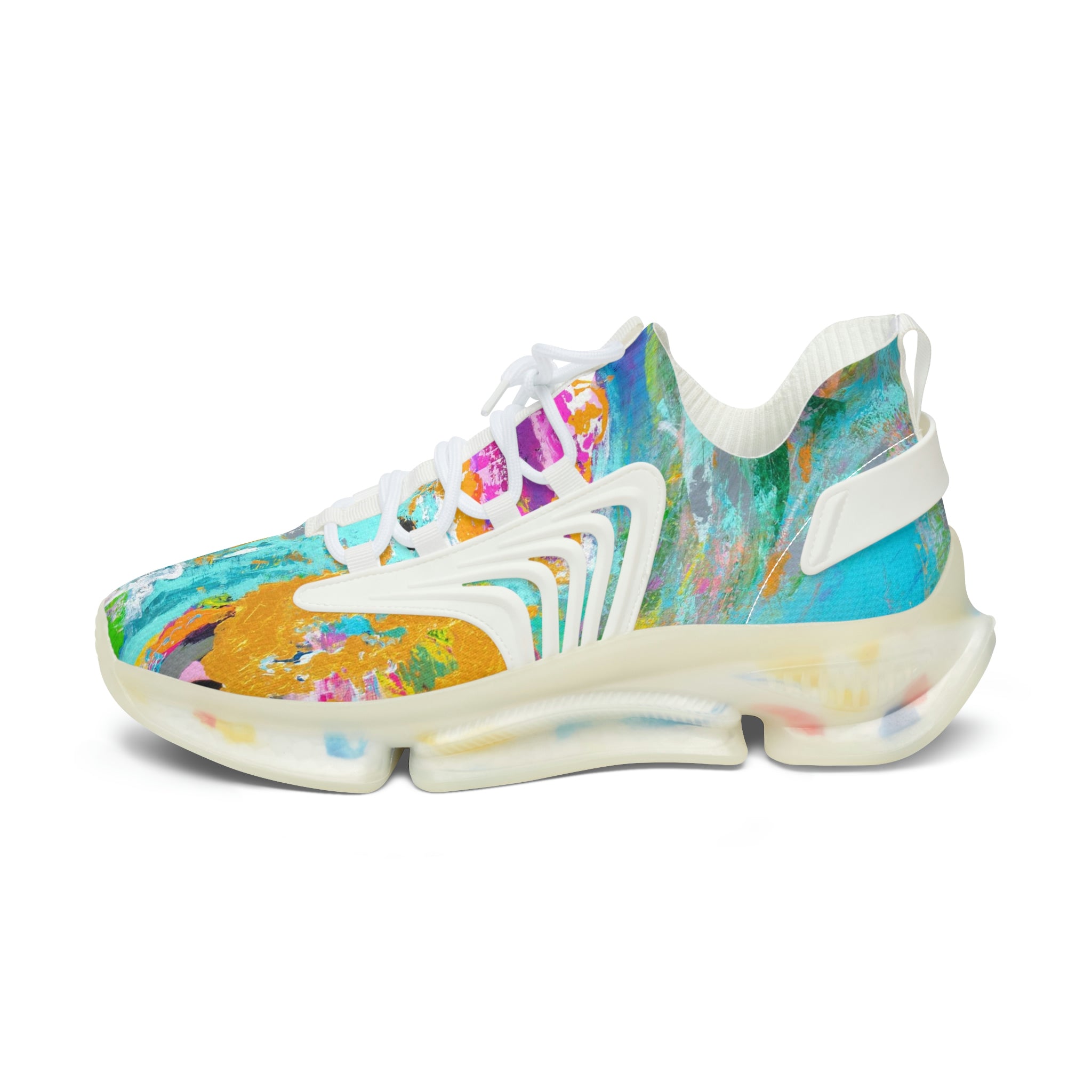 Mesh Women's Low Top Sneakers: ''Tears of Joy''