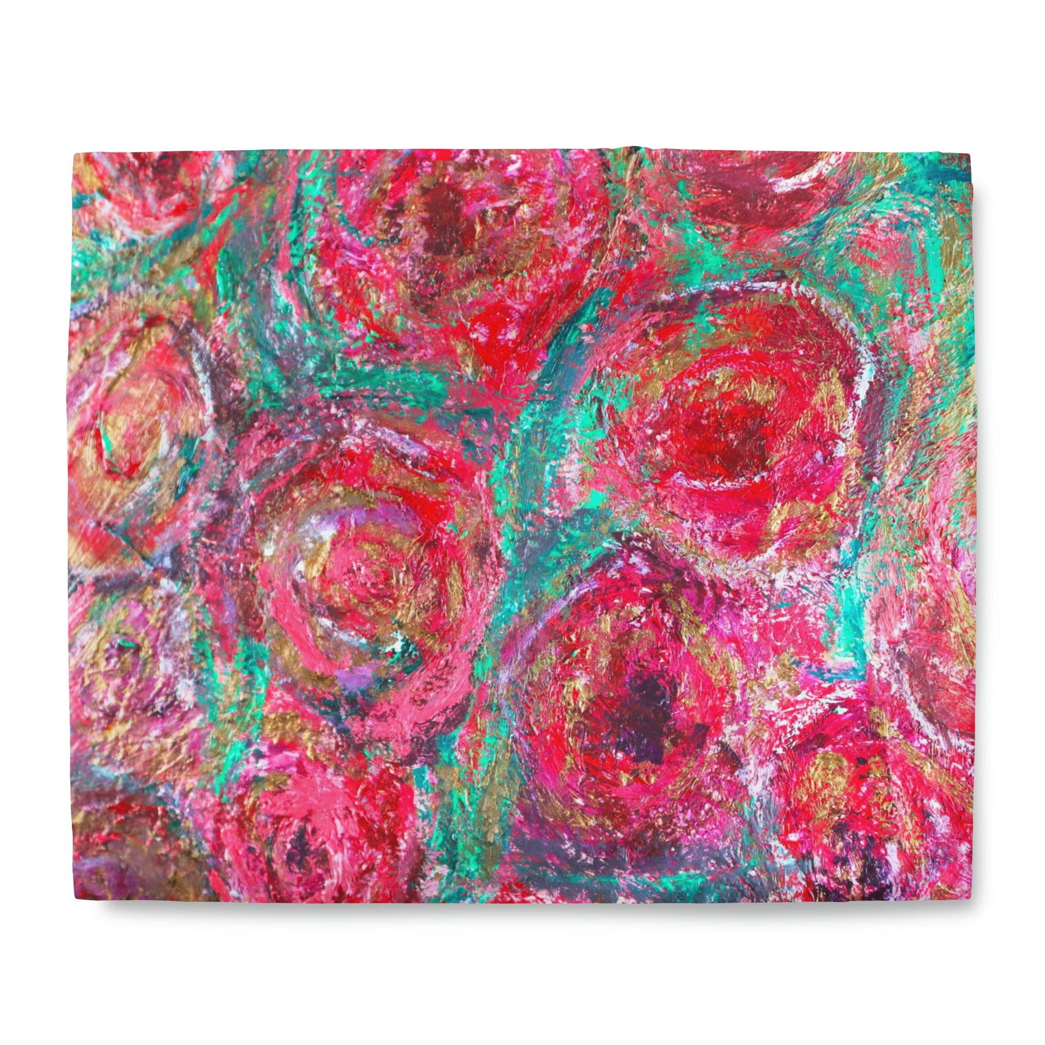 Duvet Cover, Abstract Roses