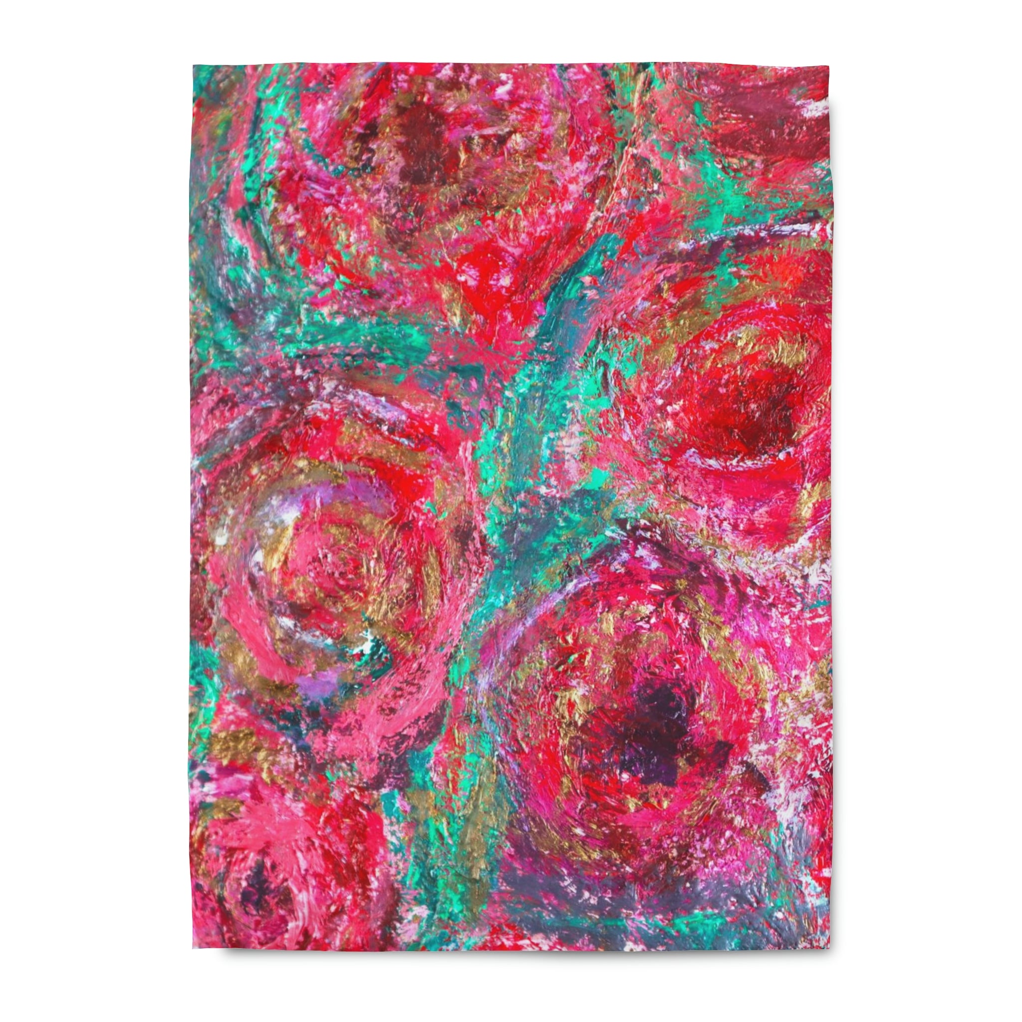 Duvet Cover, Abstract Roses