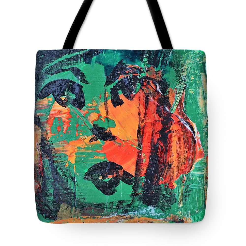 Abstract Face - Tote Bag