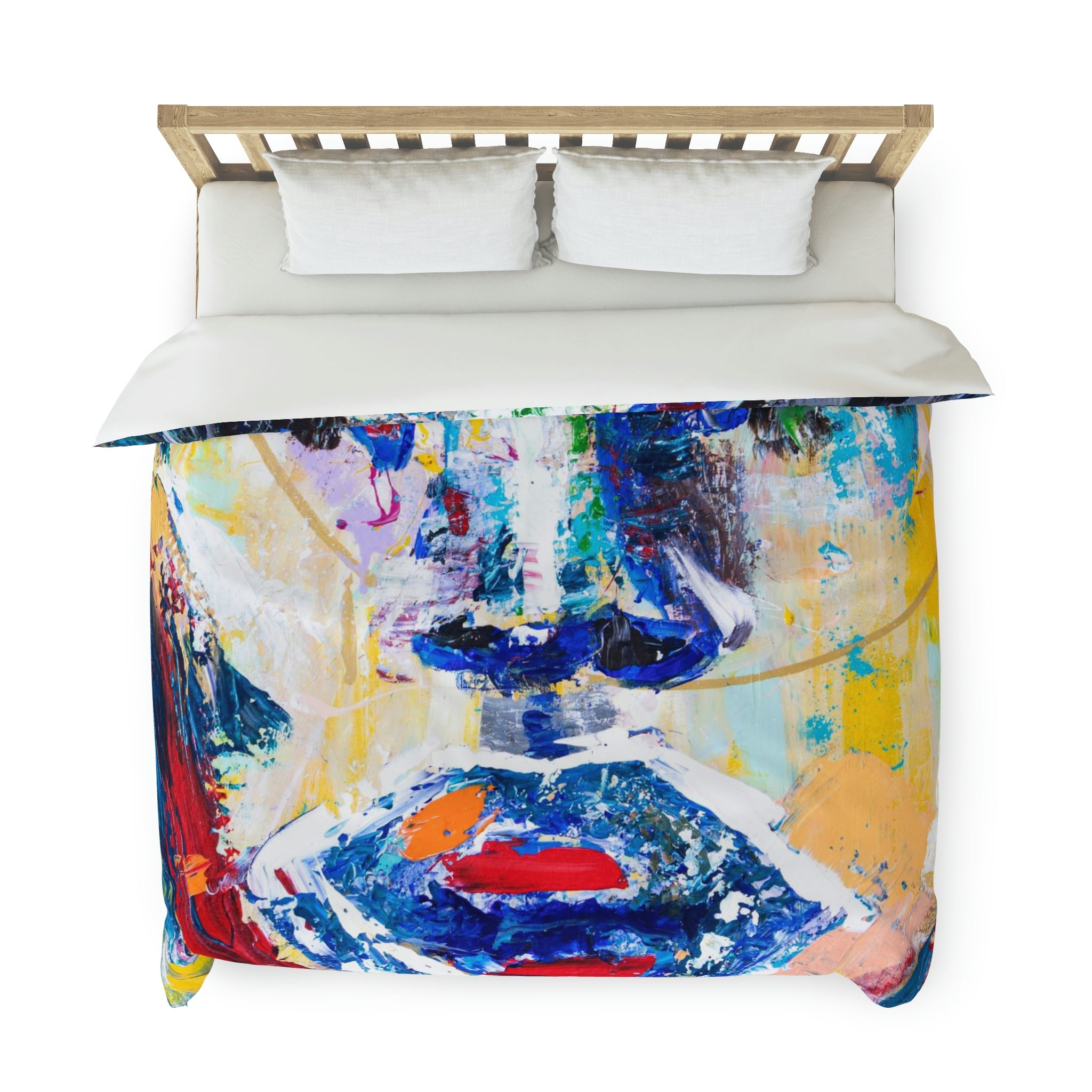 Duvet Cover,  Abstract Man Face