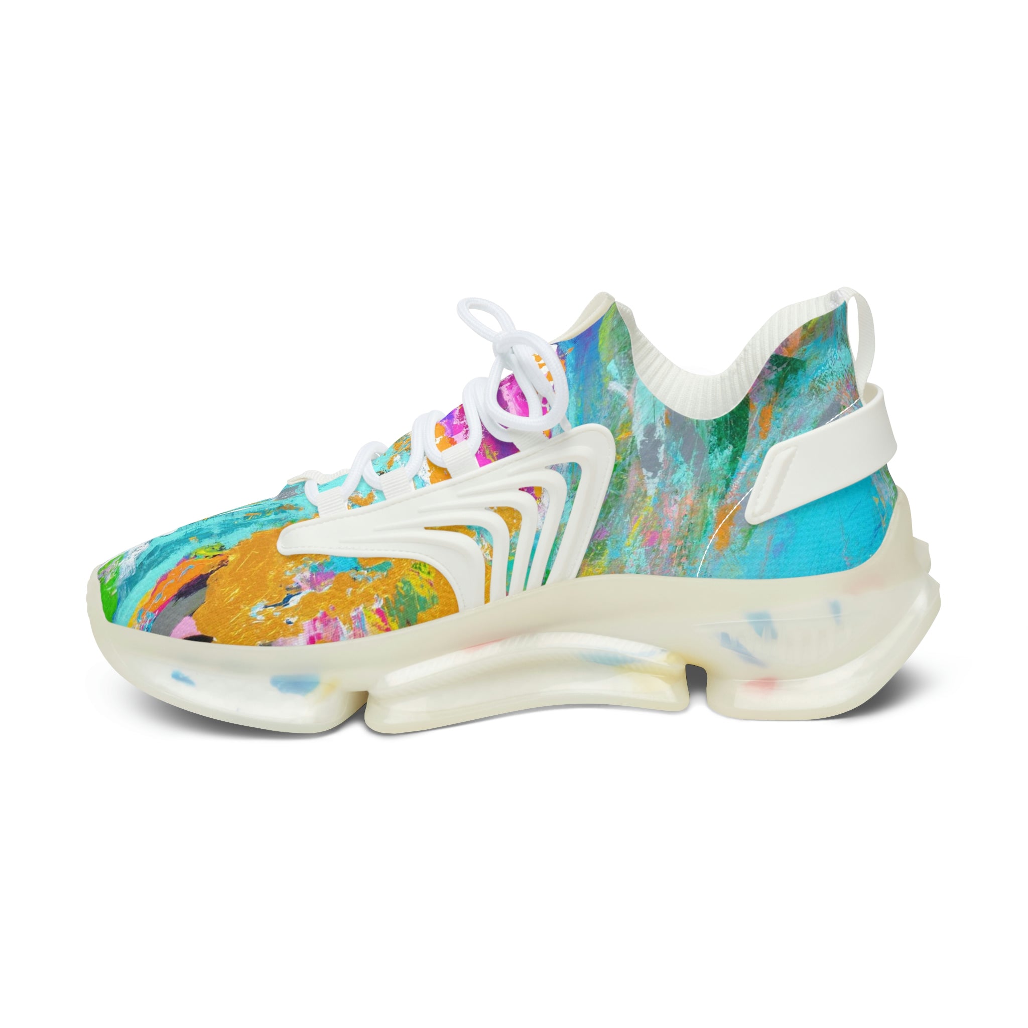 Mesh Women's Low Top Sneakers: ''Tears of Joy''