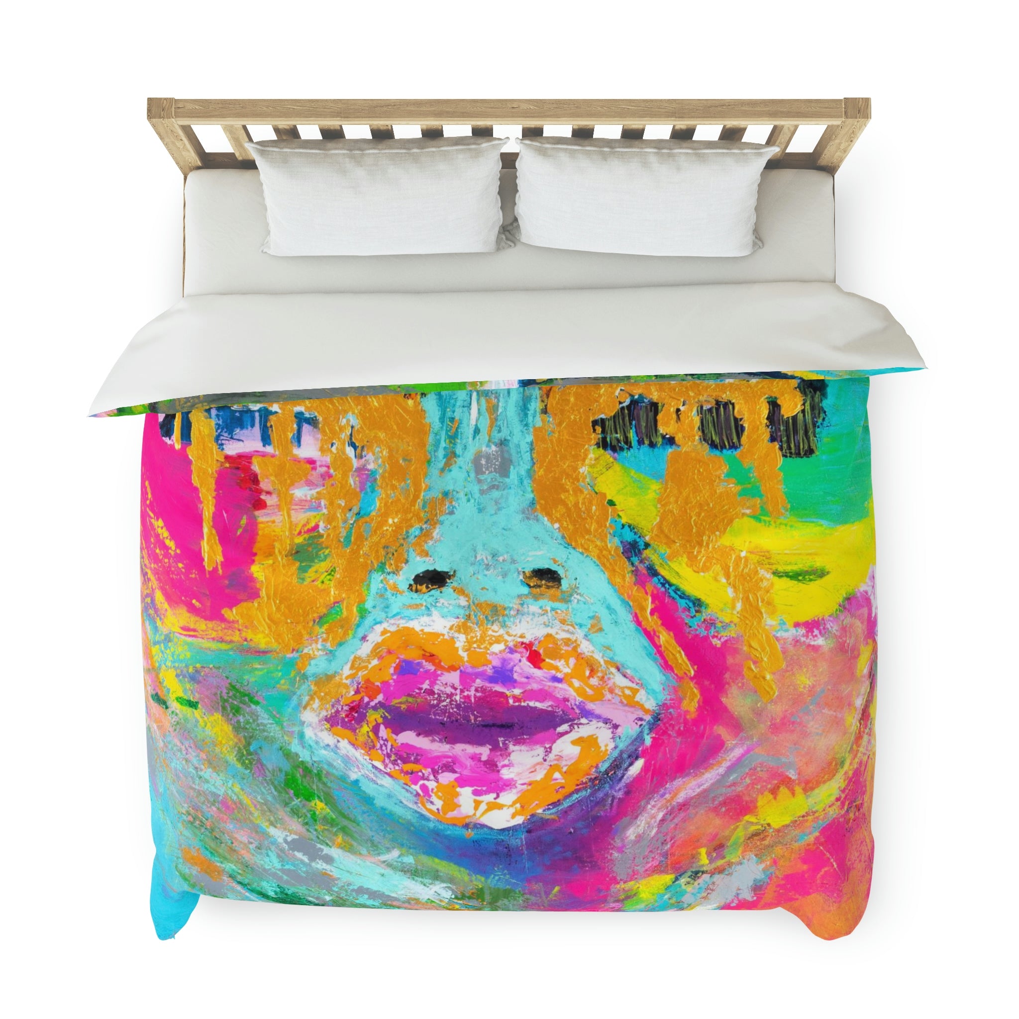 Duvet Cover, A Woman With Golden Tears