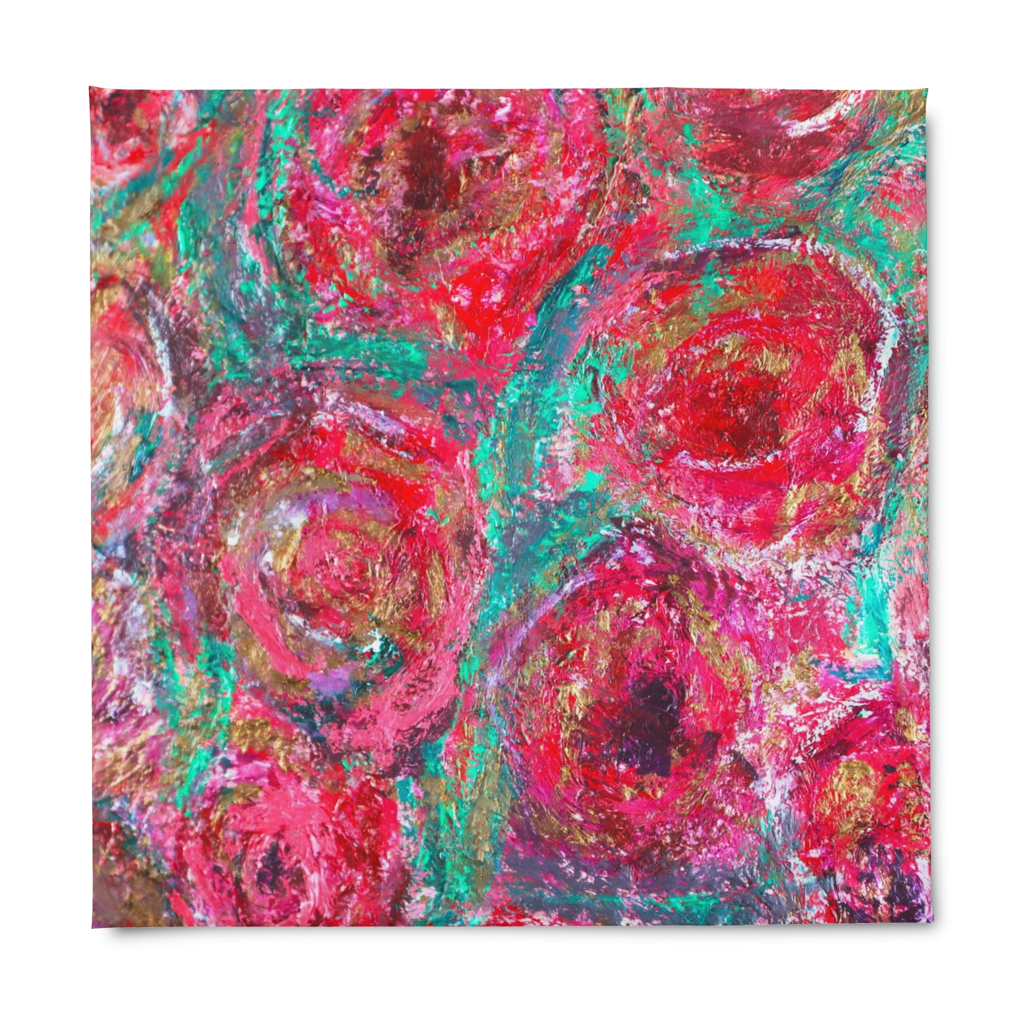 Duvet Cover, Abstract Roses