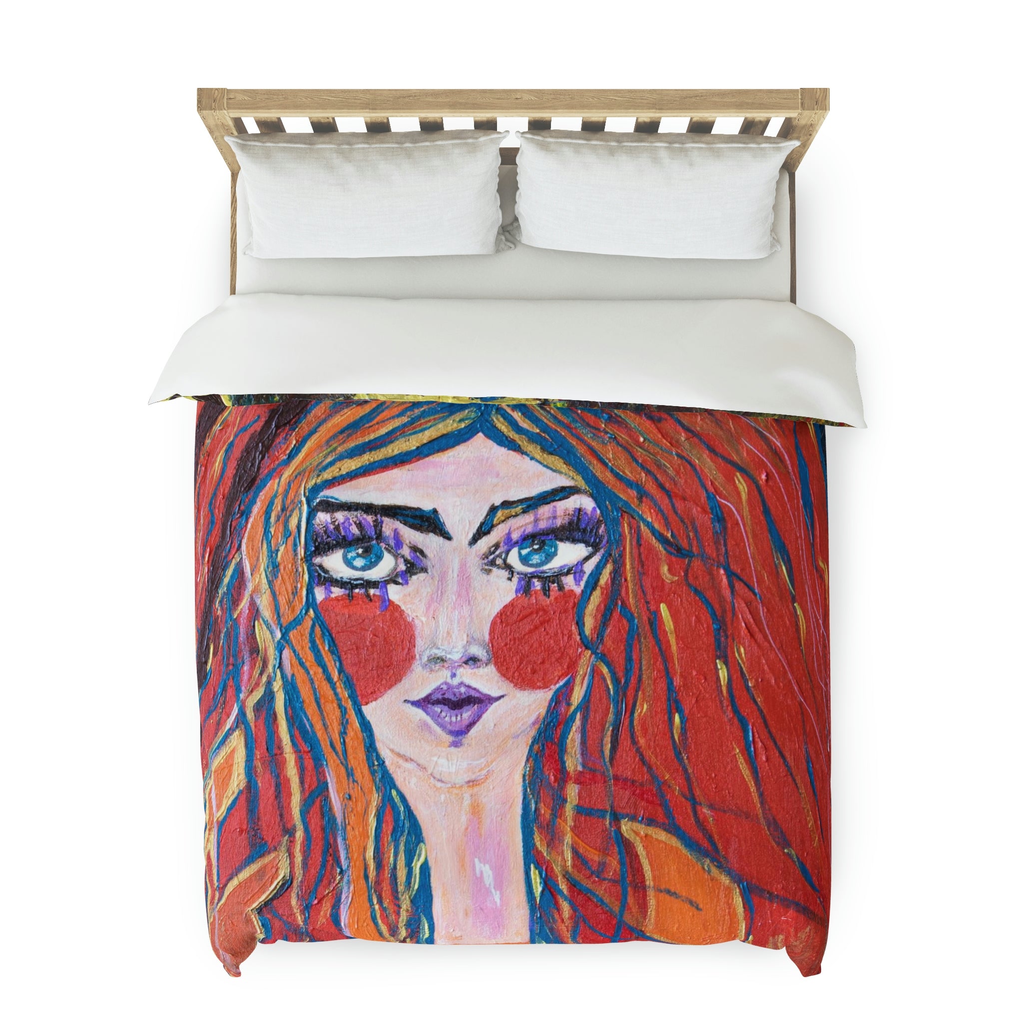 Duvet Cover,  Abstract Woman Face