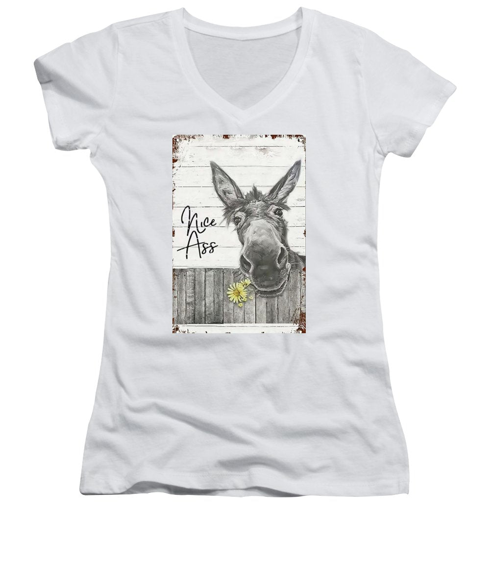 Donkey - Women's V-Neck