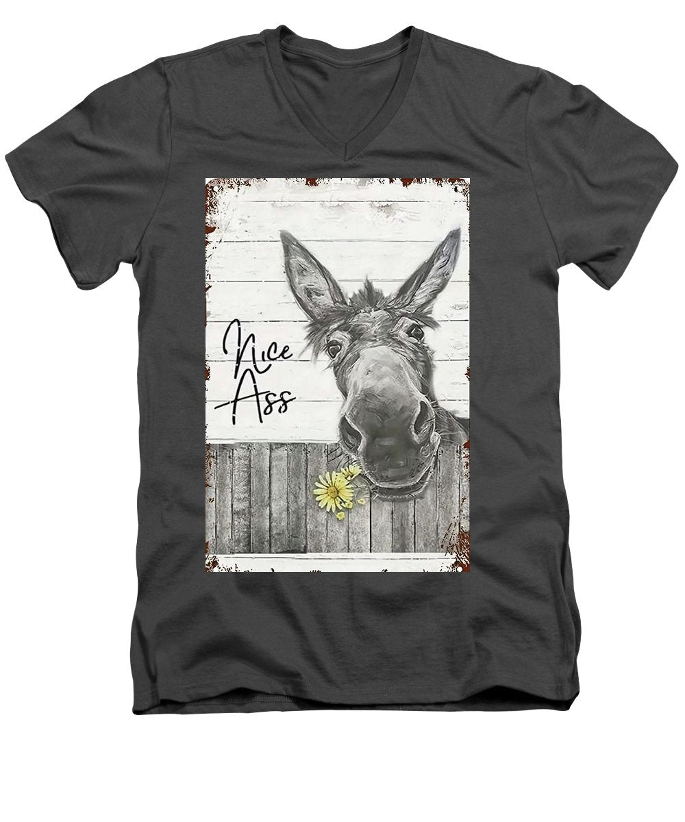 Donkey - Men's V-Neck T-Shirt