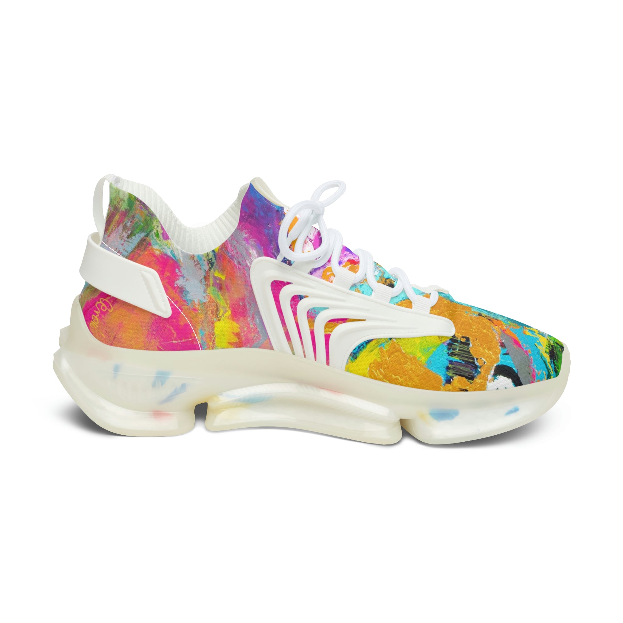 Mesh Women's Low Top Sneakers: ''Tears of Joy''