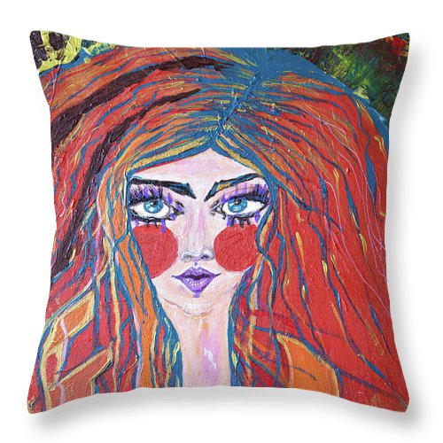 Eblouie par la nuit - Throw Pillow