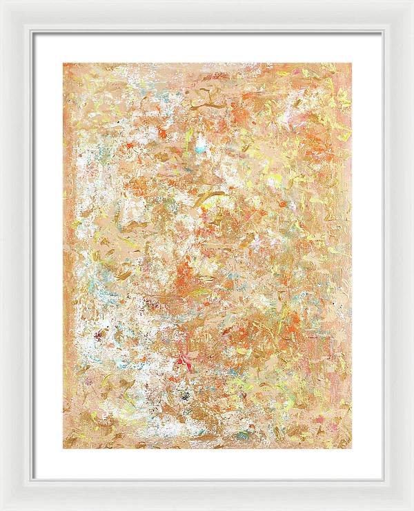 Energy of the Wulkan - Framed Print