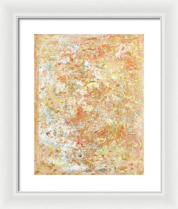 Energy of the Wulkan - Framed Print