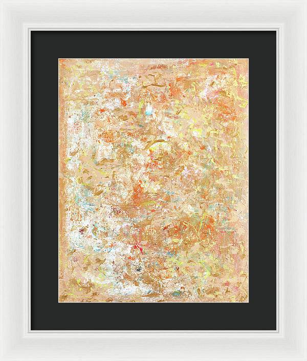 Energy of the Wulkan - Framed Print