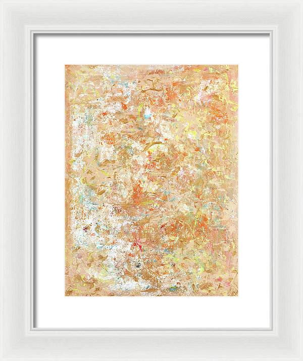 Energy of the Wulkan - Framed Print