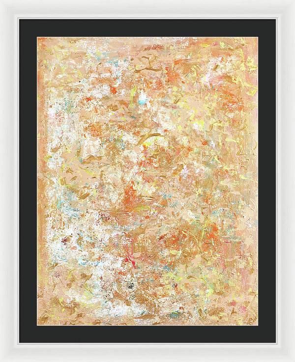 Energy of the Wulkan - Framed Print