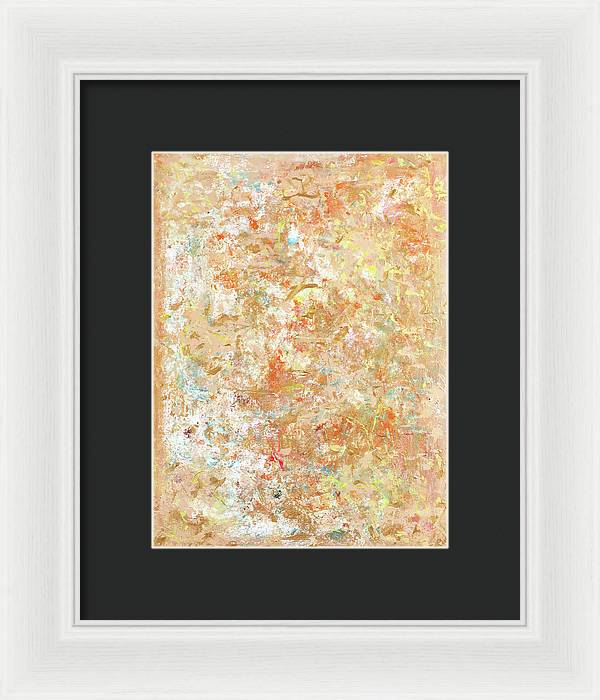 Energy of the Wulkan - Framed Print