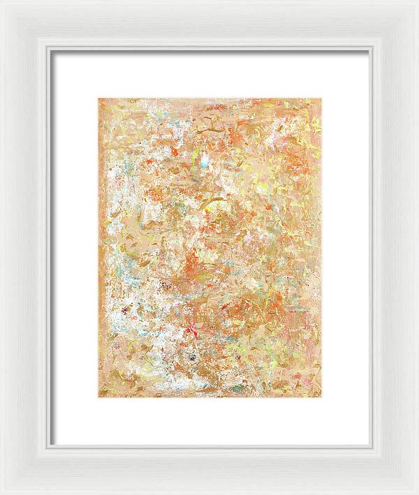 Energy of the Wulkan - Framed Print