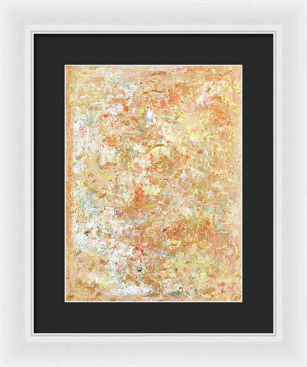 Energy of the Wulkan - Framed Print