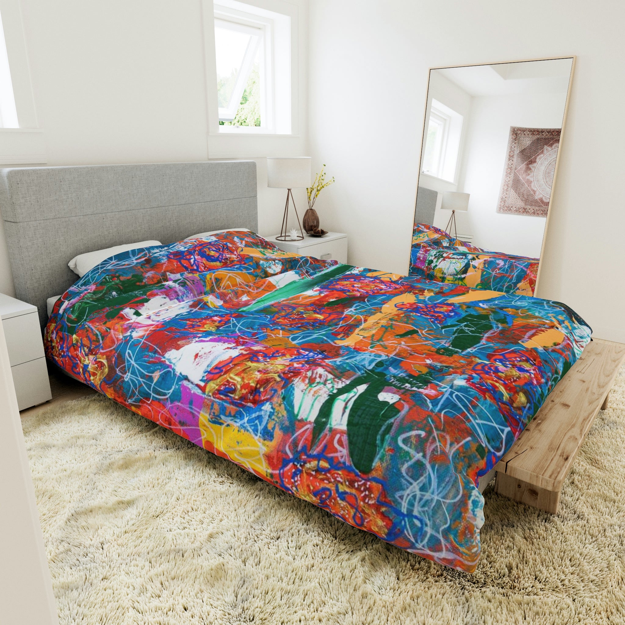 Duvet Cover,  Magic Flowers