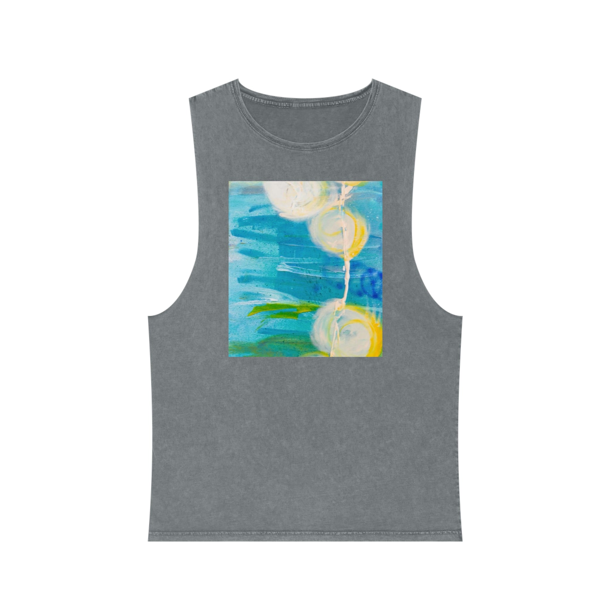 Unisex Stonewash Tank Top