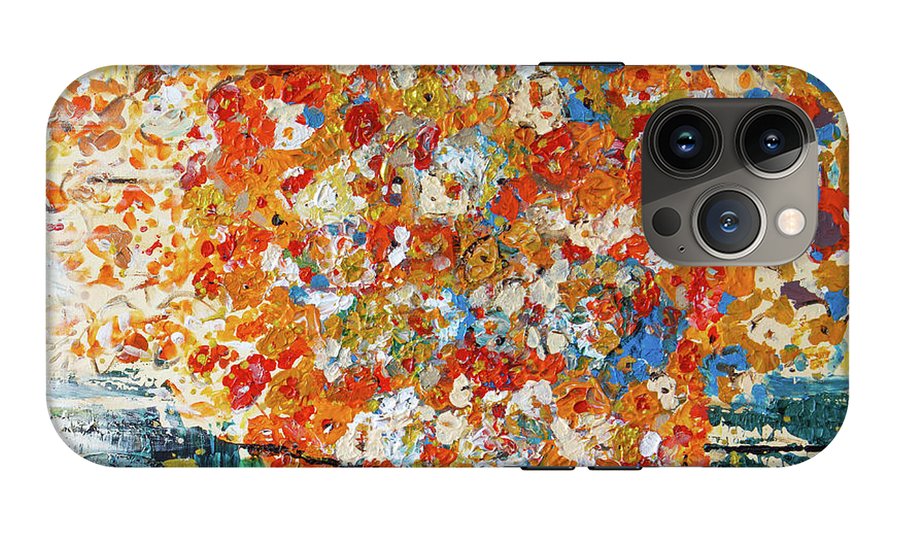 Flowers On The Water - Phone Case