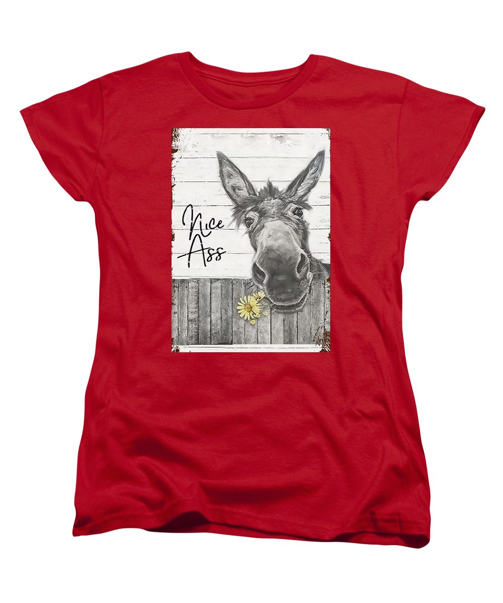 Funny Donkey - Women's T-Shirt (Standard Fit)