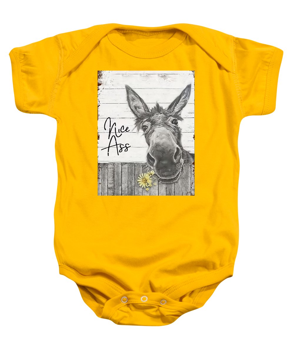 Funny Donkey - Baby Onesie