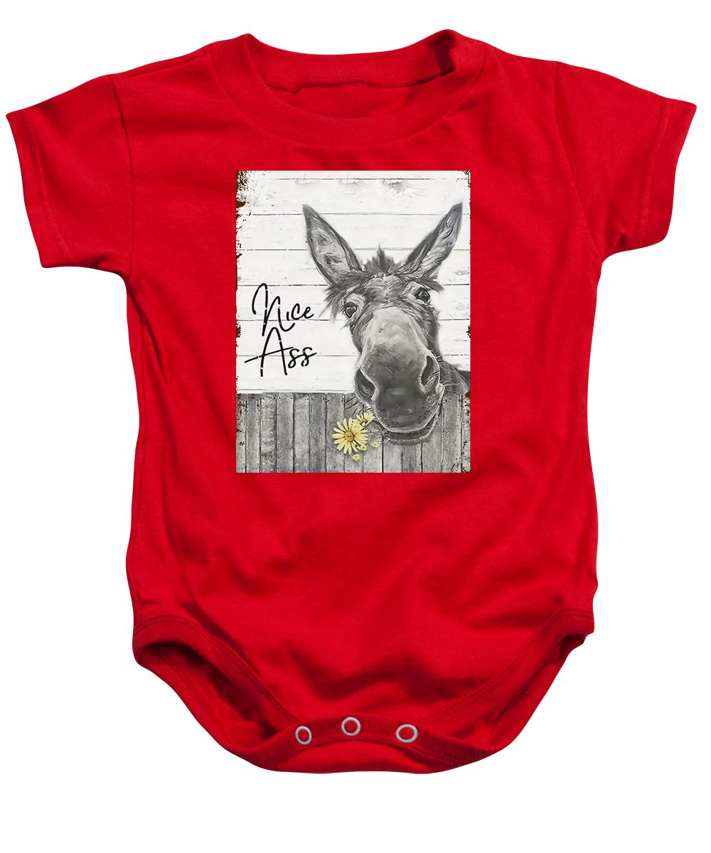 Funny Donkey - Baby Onesie