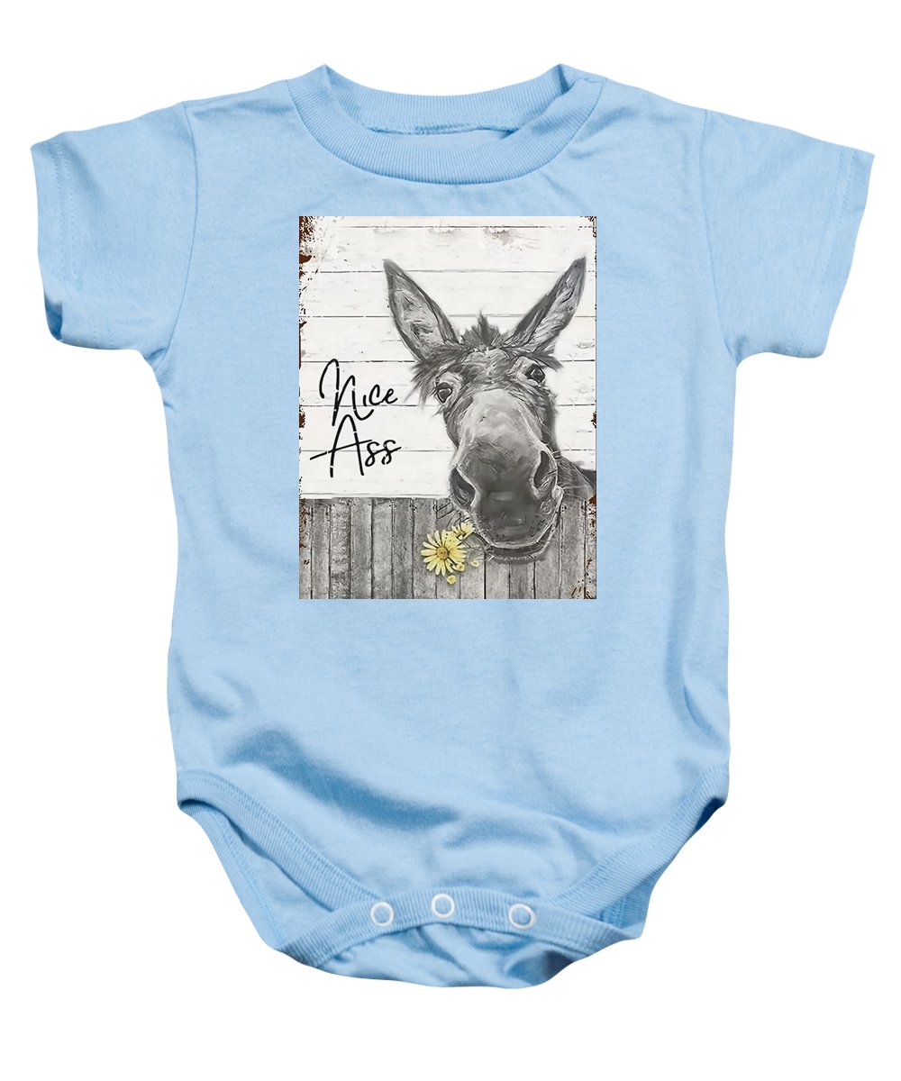 Funny Donkey - Baby Onesie