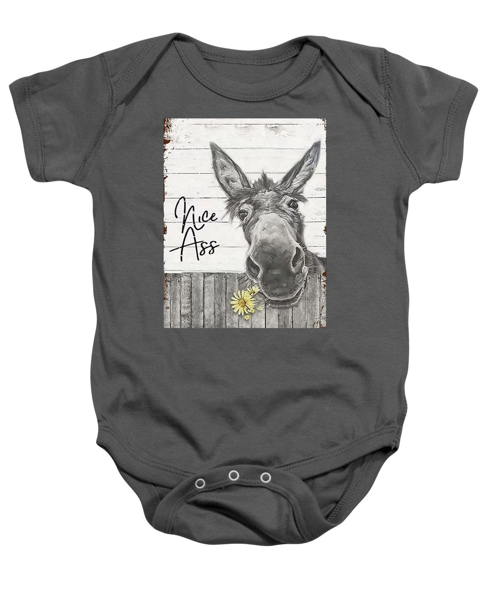 Funny Donkey - Baby Onesie