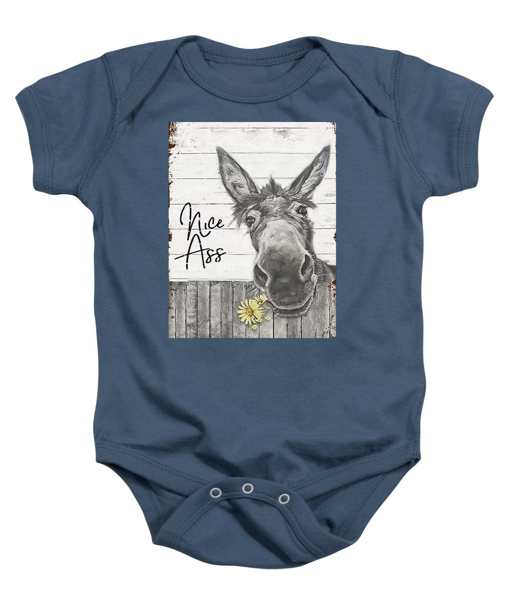 Funny Donkey - Baby Onesie