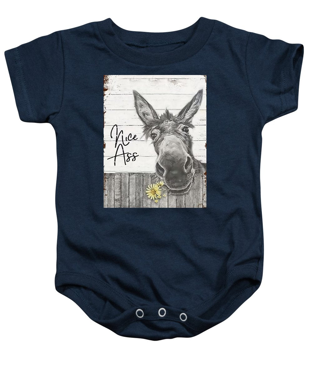 Funny Donkey - Baby Onesie