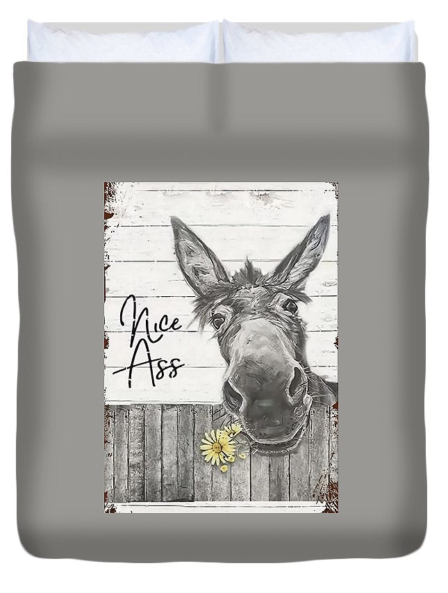 Funny Donkey - Duvet Cover