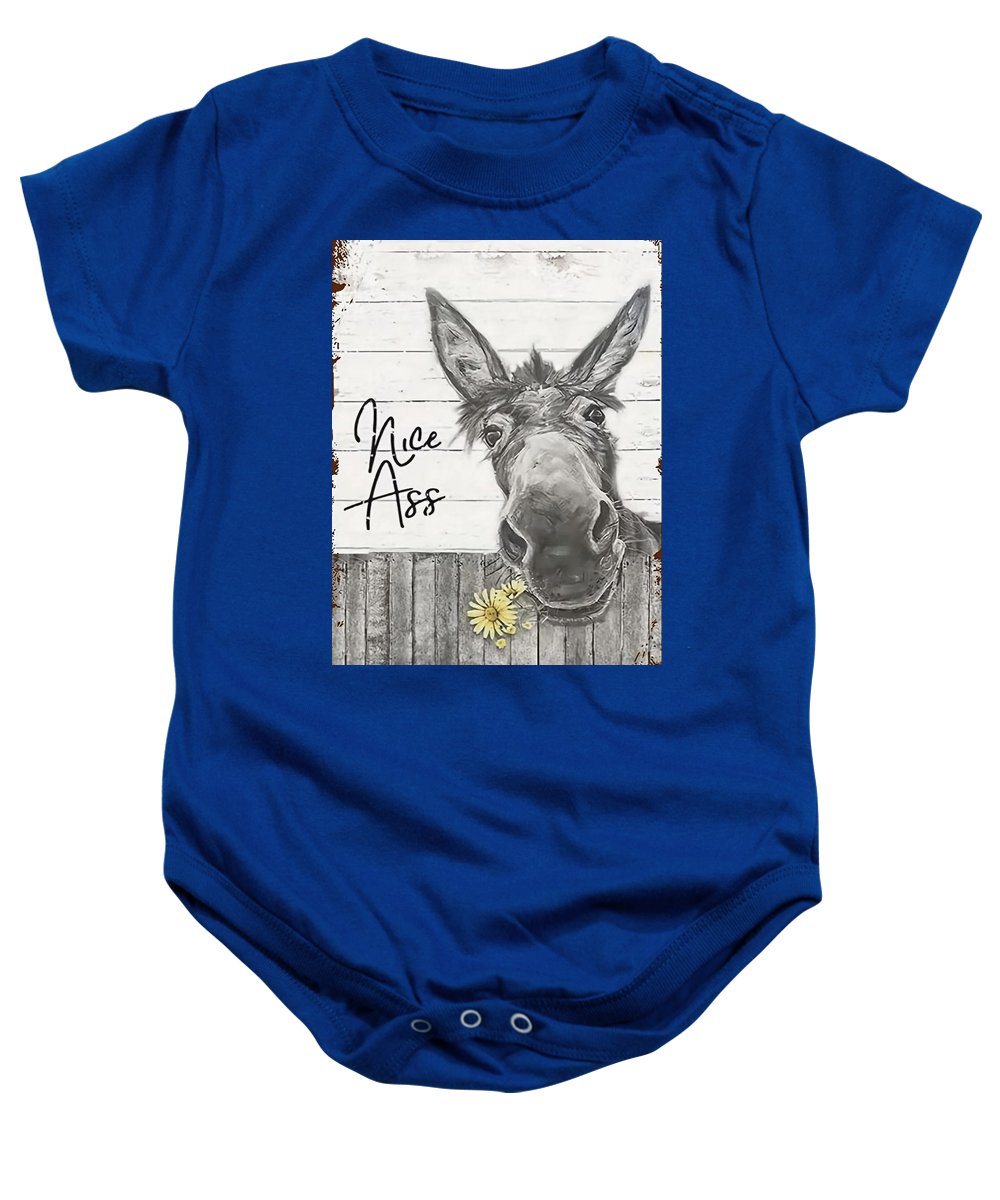 Funny Donkey - Baby Onesie