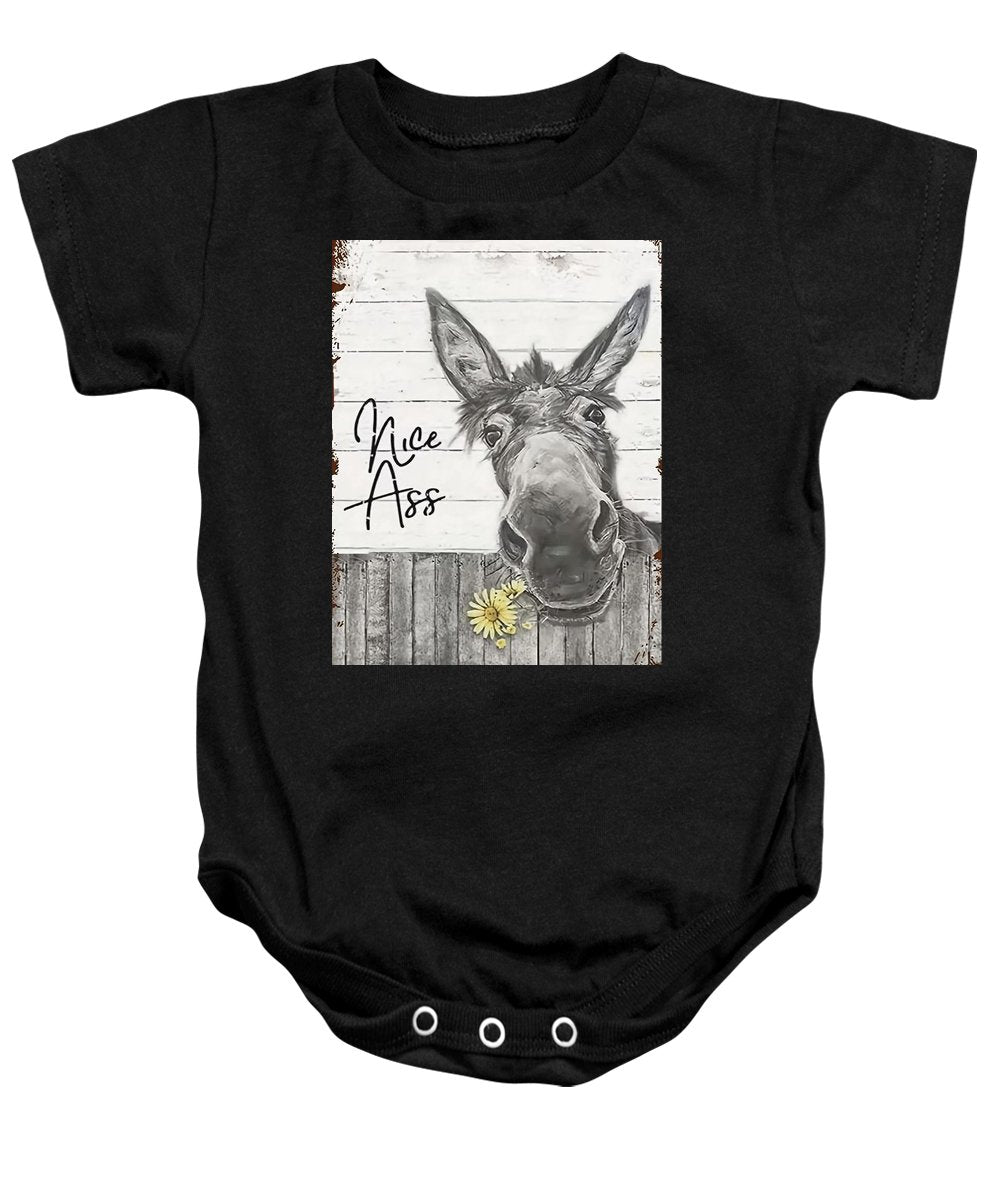 Funny Donkey - Baby Onesie