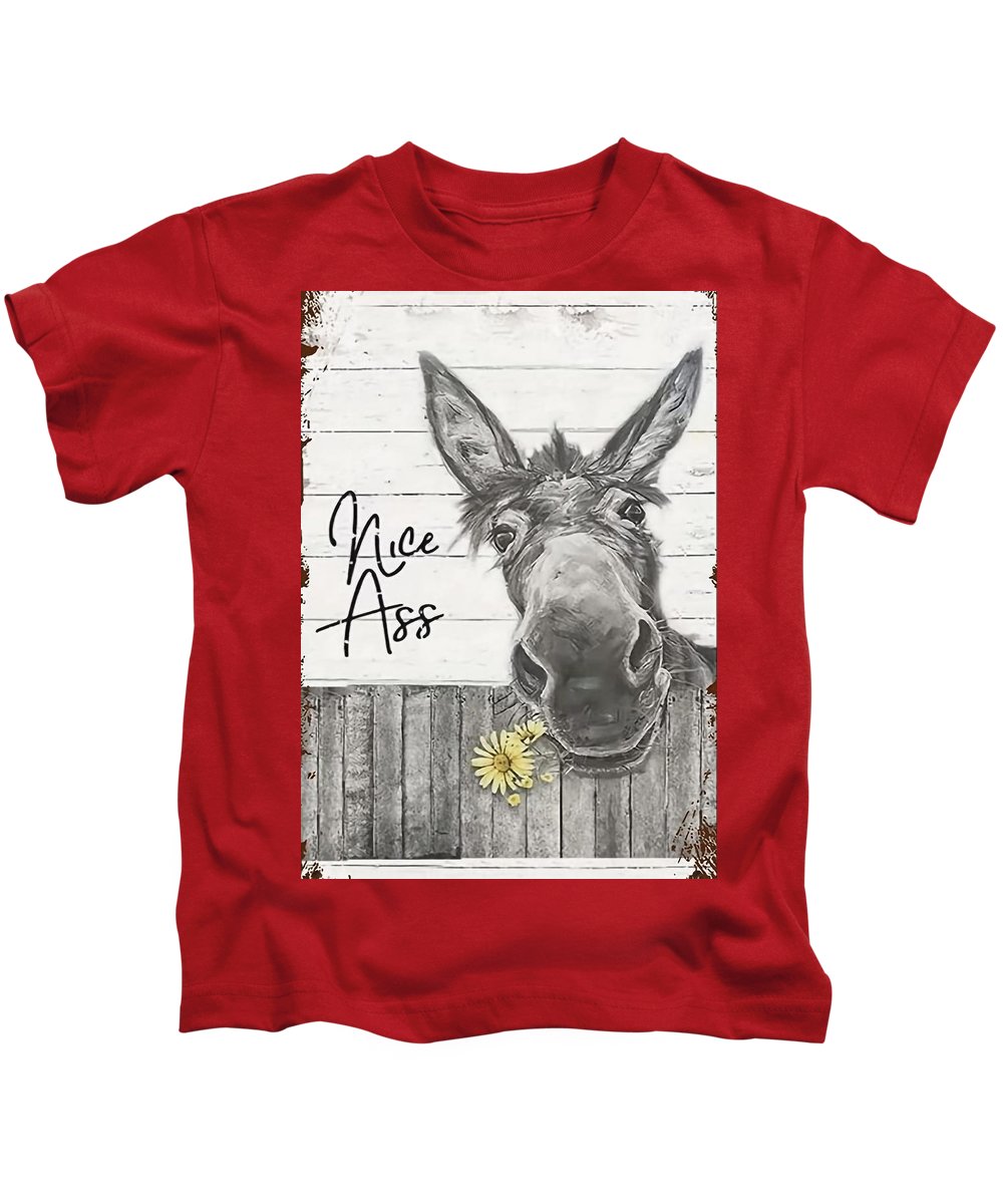 Funny Donkey - Kids T-Shirt