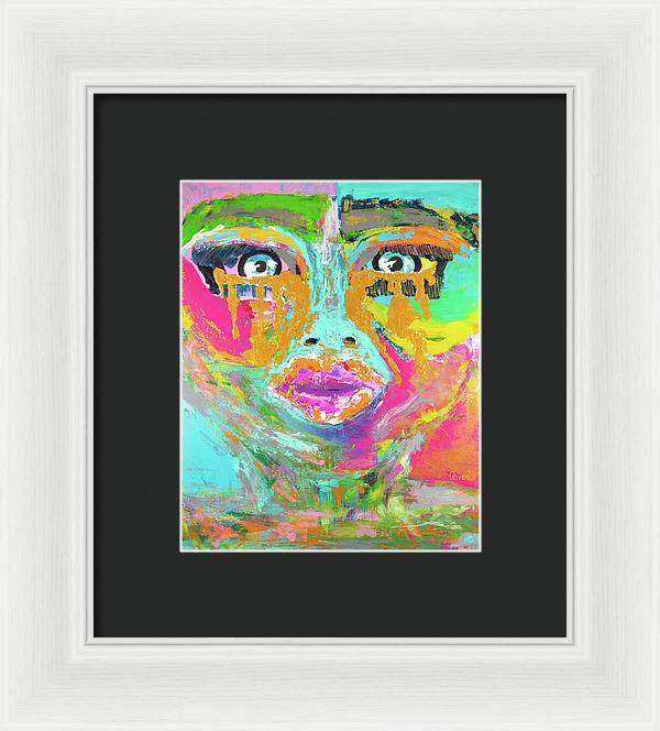 Golden Tears of Joy - Framed Print