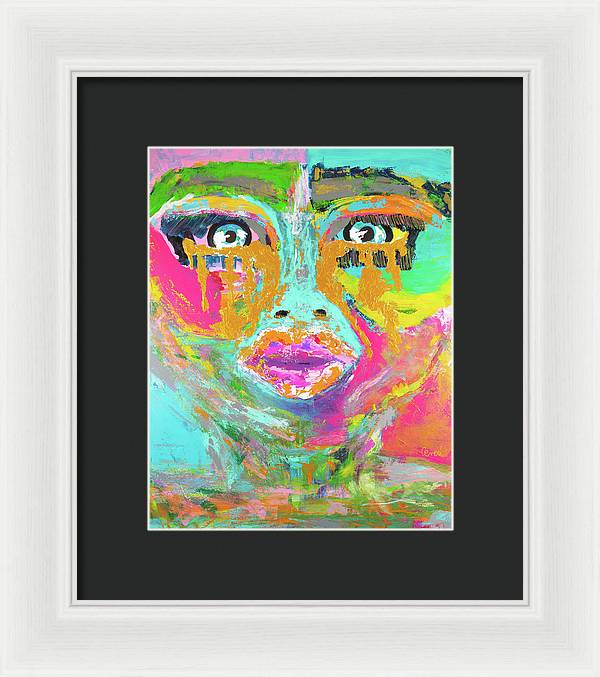 Golden Tears of Joy - Framed Print