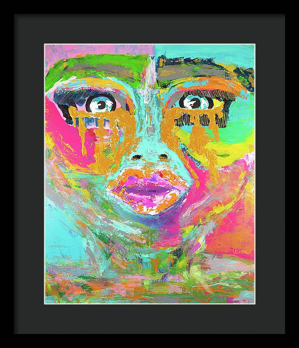 Golden Tears of Joy - Framed Print