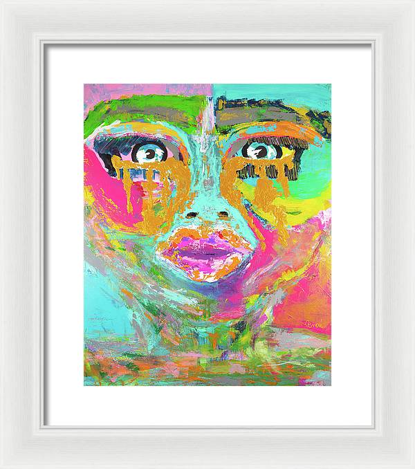 Golden Tears of Joy - Framed Print