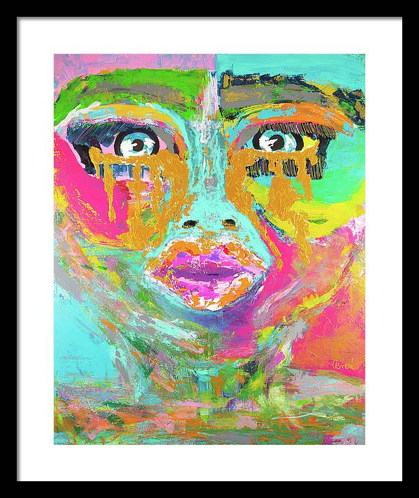 Golden Tears of Joy - Framed Print