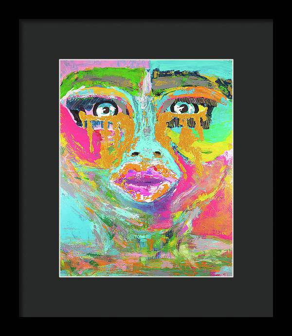 Golden Tears of Joy - Framed Print