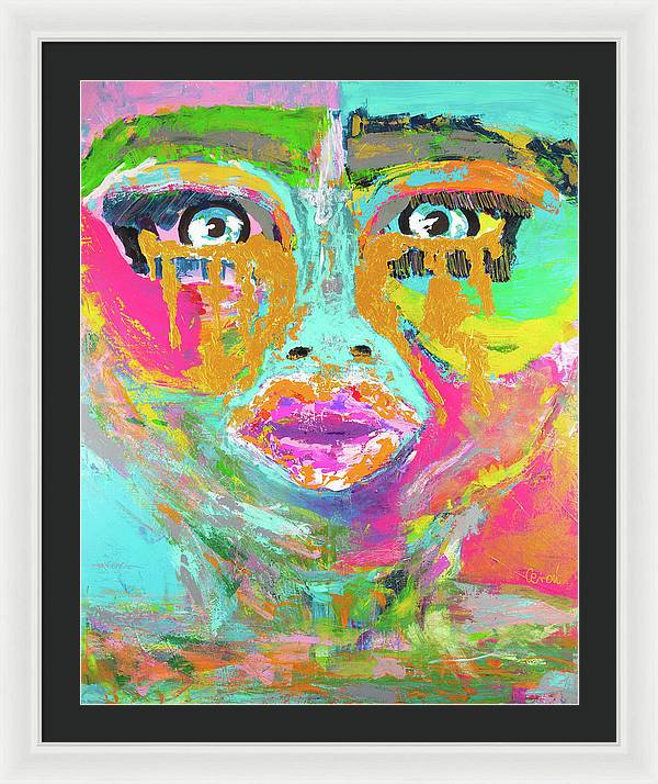 Golden Tears of Joy - Framed Print