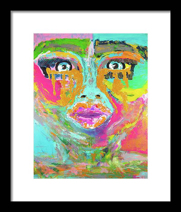 Golden Tears of Joy - Framed Print