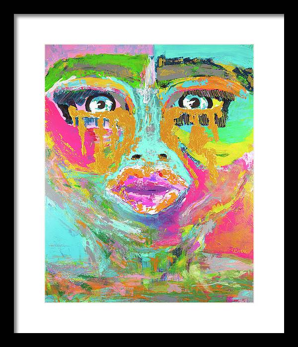 Golden Tears of Joy - Framed Print