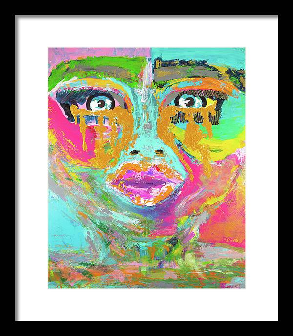 Golden Tears of Joy - Framed Print