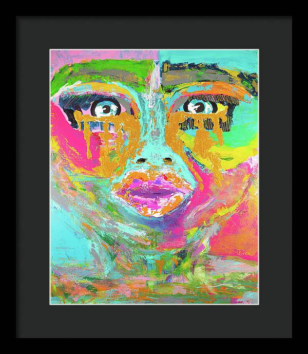 Golden Tears of Joy - Framed Print