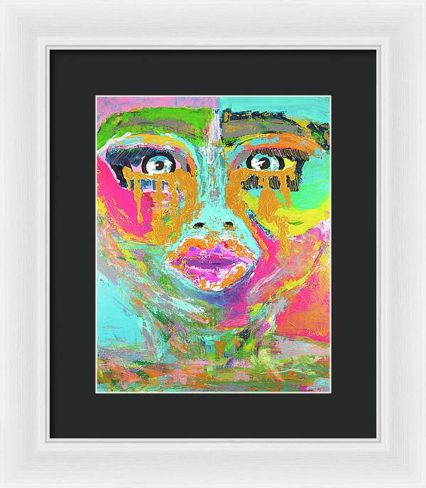 Golden Tears of Joy - Framed Print