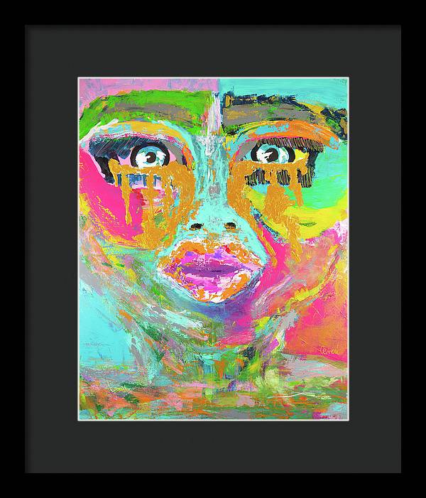 Golden Tears of Joy - Framed Print