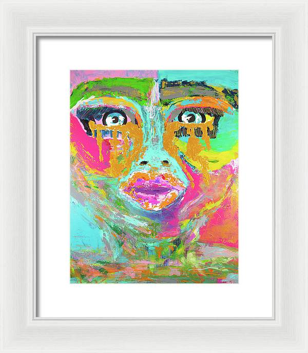 Golden Tears of Joy - Framed Print