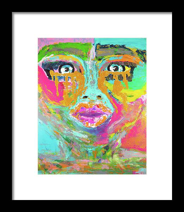 Golden Tears of Joy - Framed Print